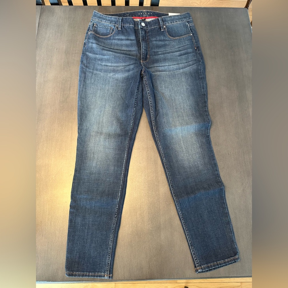 NWT White House Black Market High Rise Sculpt Skinny Ankle Jeans